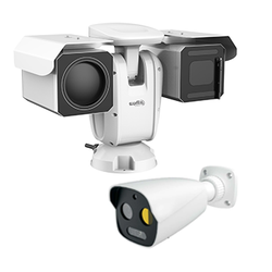 IP Network Thermal IR Security Cameras